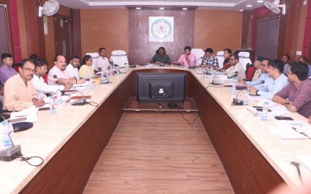 प्रशासनिक कार्यों में क्रांति ई-ऑफिस लागू करने के कलेक्टर के कड़े निर्देश, समय-सीमा बैठक में पारदर्शिता और दक्षता बढ़ाने पर मंथन