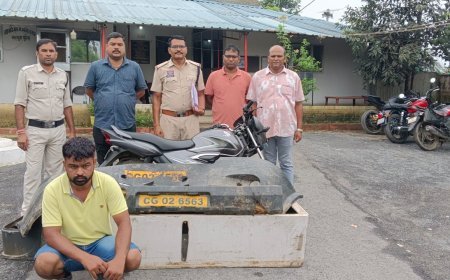 एम्बुलेंस चोरी के मास्टरमाइंड को पुलिस ने दबोचा, फरार साथी की तलाश तेज