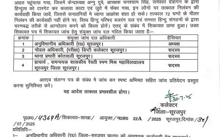 आबकारी परीक्षा विवाद: हिंदू संगठनों की शिकायत पर कलेक्टर का बड़ा एक्शन, चार सदस्यीय जांच समिति गठित