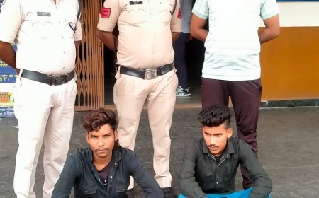 सरगुजा पुलिस की बड़ी कार्रवाई: 12 किलो गांजा के साथ दो अंतर्राज्यीय तस्कर धराए