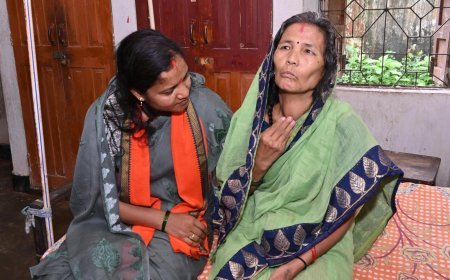 मंत्री श्रीमती लक्ष्मी राजवाड़े का दंतेवाड़ा दौरा: वृद्धा आश्रम और नशा मुक्ति केंद्र में लिया सुविधाओं का जायजा