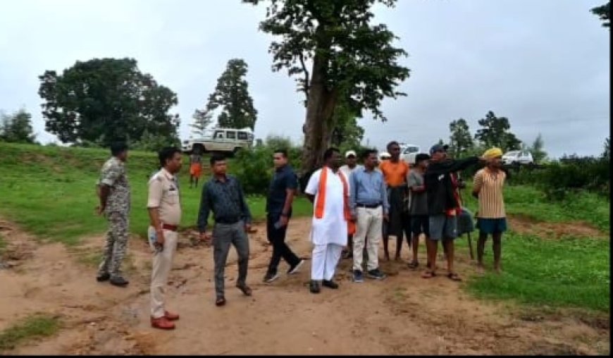 उफनती झींक नदी में बही वृद्ध की जिंदगी, पुल की मांग तेज, मौके पर पहुंचे प्रेमनगर विधायक भूलन सिंह मरावी जताया दुख कहा पुल की मांग होगी पूरी