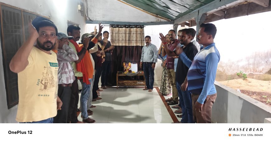 डॉ. श्यामा प्रसाद मुखर्जी की जयंती: भैयाथान में भाजपाइयों ने दी भावपूर्ण श्रद्धांजलि, राष्ट्रवाद का लिया संकल्प