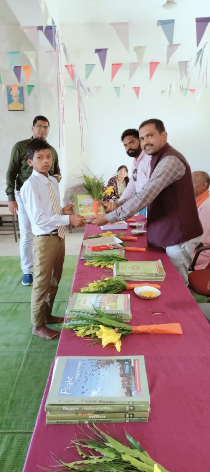 भटगांव में शाला प्रवेश उत्सव का भव्य आयोजन, मंडल अध्यक्ष ने छात्रों को दी शुभकामनाएं