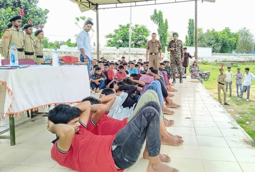 एनसीसी भर्ती: 53 युवाओं ने दिखाया जोश, चयनित कैडेट्स ने बढ़ाया मान