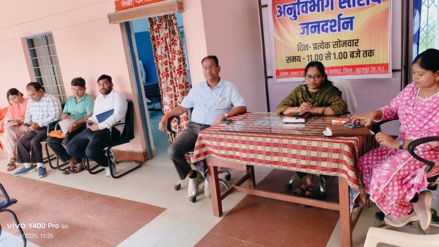 सूरजपुर में जनदर्शन की नई पहल: कलेक्टर एस. जयवर्धन के नेतृत्व में त्वरित समाधान की राह