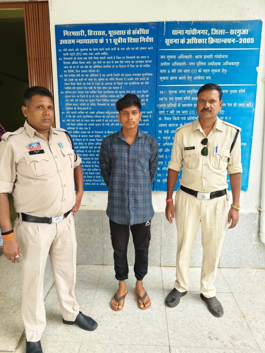 शादी का झूठा वादा कर दुष्कर्म: रायपुर का आरोपी  गिरफ्तार, पुलिस की त्वरित कार्रवाई