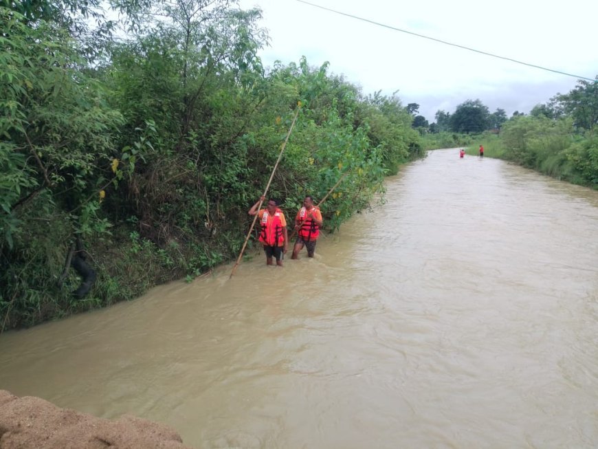 तेज बहाव में बही 3 माह की मासूम, DDRF ने शुरू किया सर्च ऑपरेशन