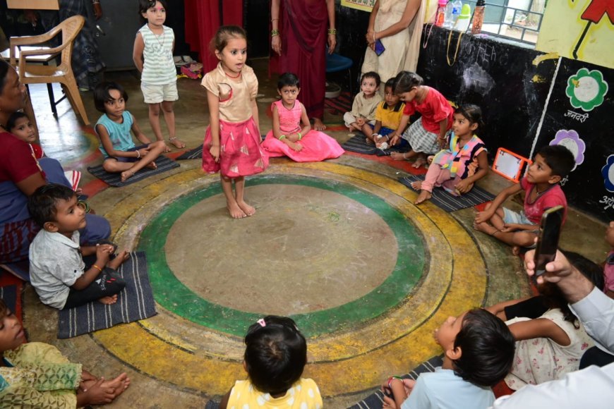 आंगनबाड़ी में खिल उठा बचपन, प्ले स्कूल सरीखा संवर रहा भविष्य, मंत्री श्रीमती लक्ष्मी राजवाड़े की प्रेरणा से सक्षम आंगनबाड़ी केंद्र बना रहे शिक्षा और पोषण की नई मिसाल