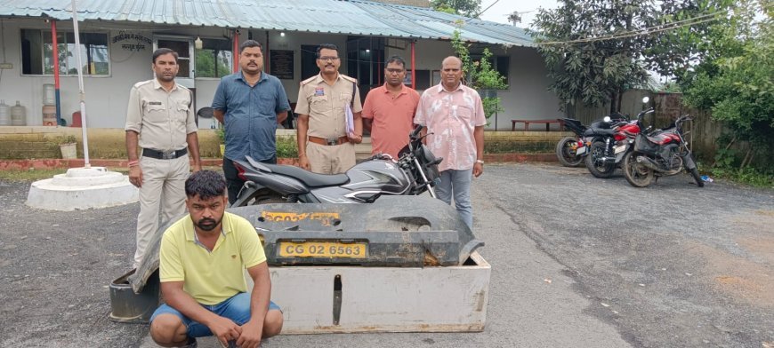 एम्बुलेंस चोरी के मास्टरमाइंड को पुलिस ने दबोचा, फरार साथी की तलाश तेज