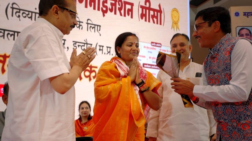 मंत्री श्रीमती लक्ष्मी राजवाड़े का मध्यप्रदेश दौरा: आस्था, संस्कृति और सामाजिक सेवा का अनुपम संगम