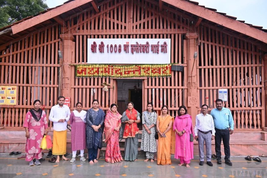 मां दंतेश्वरी के चरणों में मंत्री श्रीमती लक्ष्मी राजवाड़े प्रदेश की सुख-समृद्धि के लिए की प्रार्थना