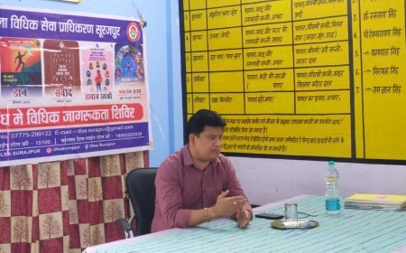 प्री-मैट्रिक बालक छात्रावास में कानूनी जागरूकता शिविर, बच्चों को दी POCSO और सोशल मीडिया की जानकारी