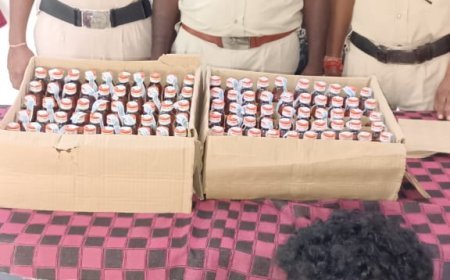 100 पाव अंग्रेजी शराब के साथ एक तस्कर धराया, प्रेमनगर पुलिस की बड़ी कार्रवाई