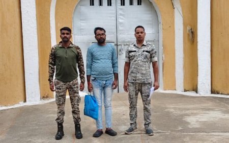 रघुनाथनगर पुलिस की त्वरित कार्रवाई, 19 लीटर अवैध शराब के साथ तस्कर गिरफ्तार
