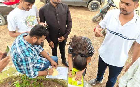 एनएसयूआई का "वोट चोरी" के खिलाफ हल्ला बोल, पोस्टकार्ड अभियान से राष्ट्रपति तक पहुंचेगा छात्रों का संदेश