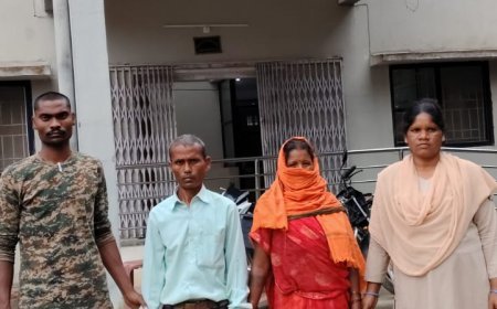 जमीन हड़पने के लिए पति-पत्नी ने की मारपीट, जातिगत गालियों के साथ दी जान की धमकी, दोनों गिरफ्तार