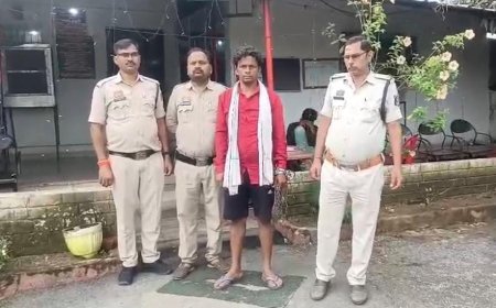 मणीपुर में हत्या के प्रयास का आरोपी गिरफ्तार, टांगी और मोटरसाइकिल बरामद