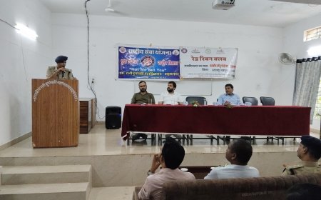 साइबर अपराध, यातायात सुरक्षा और नशामुक्ति पर  कॉलेज में जागरूकता कार्यशाला, एसपी आईपीएस वैभव बैंकर ने छात्रों को दी प्रेरणा