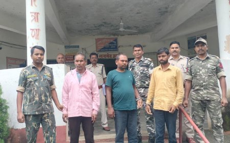 यूपी से आए गुंडों ने किया जानलेवा हमला: मामला  जमीन विवाद से जुड़ा हुआ,9 गिरफ्तार