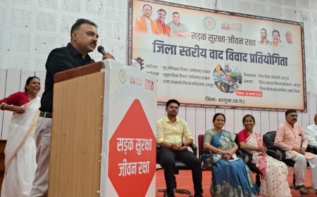 युवाओं ने तर्कों से जगाई जागरूकता, दुर्घटनाओं पर लगाम लगाने का संकल्प