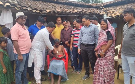 सर्पदंश ने छीना मासूमों का सहारा, मंत्री लक्ष्मी राजवाड़े की पहल से बसकर के दुख में बंधी राहत की डोर
