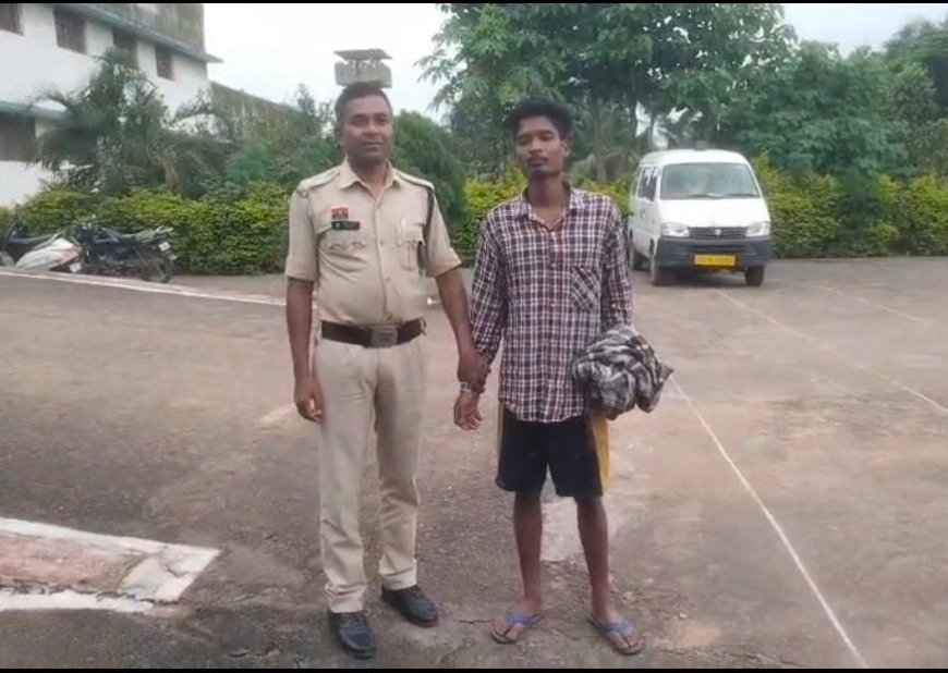 बाइक चोर गिरफ्तार, चोरी की हीरो होंडा मोटरसाइकिल बरामद