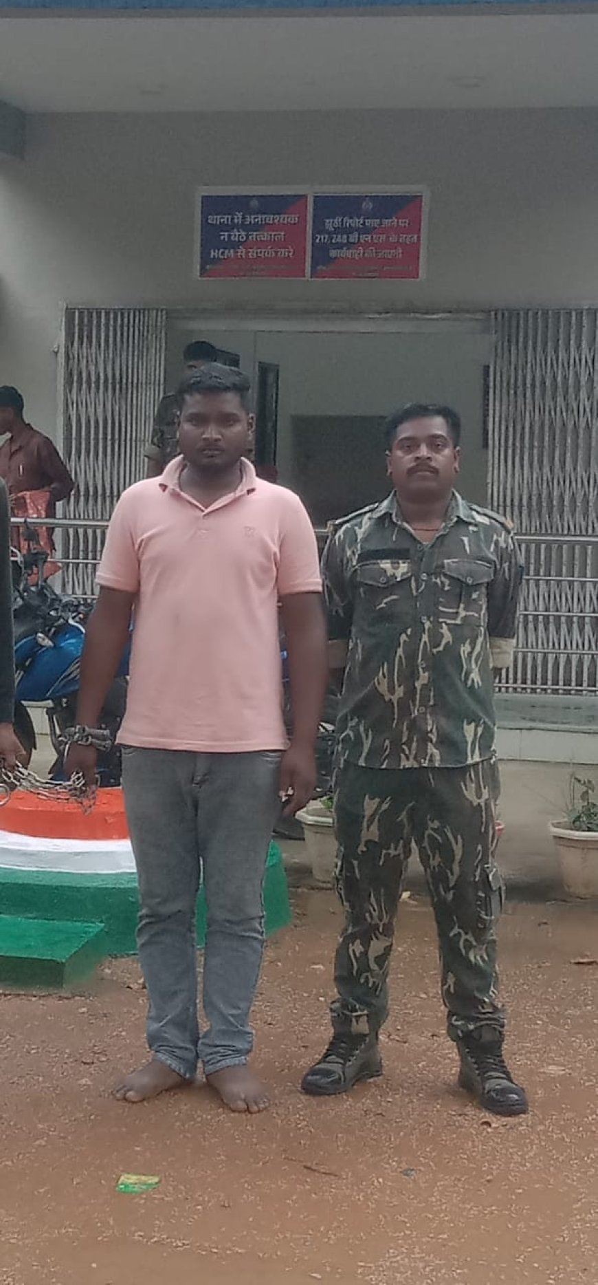 बकरा चोर गैंग का पर्दाफाश, शातिर कार्तिक पुलिस के हत्थे चढ़ा, मोटरसाइकिल-बकरा बरामद