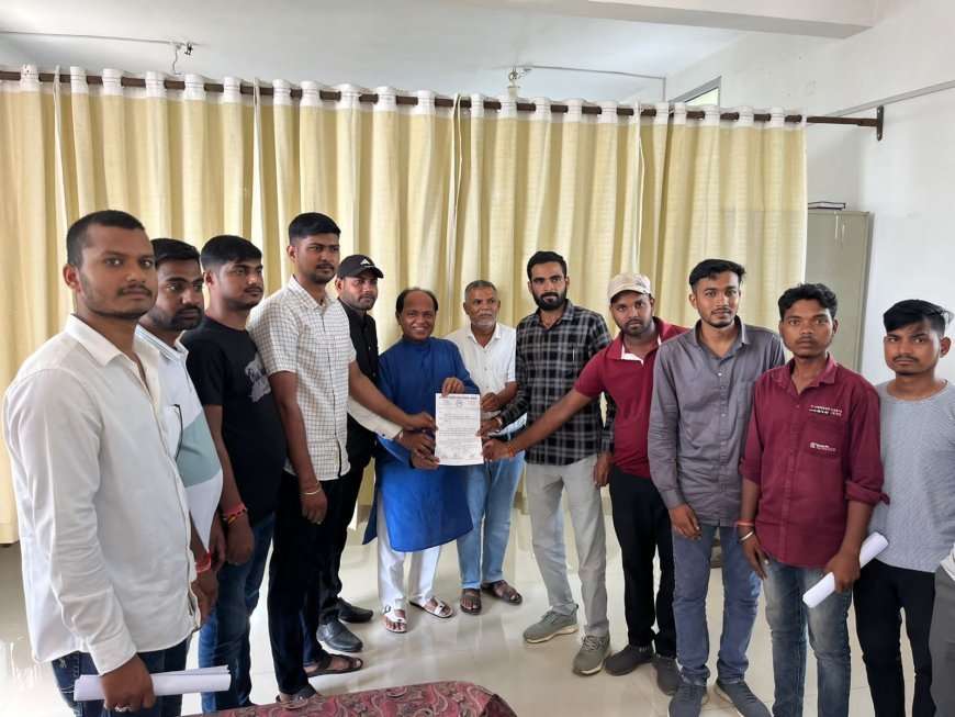 संत गहिरा गुरु विश्वविद्यालय में प्रवेश तिथि बढ़ाने की मांग,एनएसयूआई ने सौंपा ज्ञापन