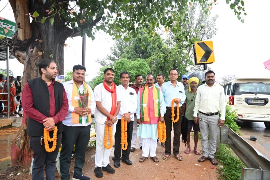 भाजपा के नए प्रदेश महामंत्री अखिलेश सोनी का तारा में जोरदार स्वागत, कार्यकर्ताओं में उत्साह की लहर