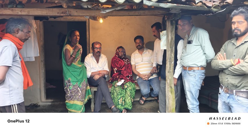 बिजली हादसे में दो ग्रामीणों की मौत, मंत्री श्रीमती लक्ष्मी राजवाड़े ने बढ़ाया मदद का हाथ