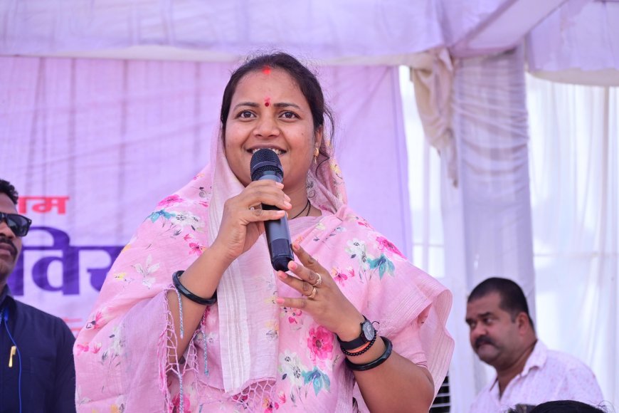 किसानों को बड़ी राहत, मंत्री श्रीमती लक्ष्मी राजवाड़े की सख्ती से खाद की कालाबाजारी पर लगाम