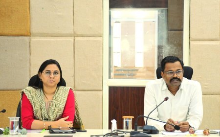 कलेक्टर सख्त: अवैध रेत खनन पर नकेल कसें, PMAY में तेजी लाएं