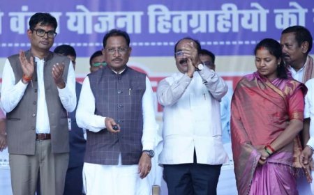 महतारी वंदन योजना: मुख्यमंत्री श्री विष्णुदेव साय ने 69 लाख महिलाओं के खातों में जमा किए 1000-1000 रुपये