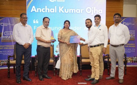 अंचल ओझा को 'यंग लीडर अवॉर्ड': माहवारी स्वच्छता पर प्रोजेक्ट 'इज्जत' ने बदली हजारों महिलाओं की जिंदगी