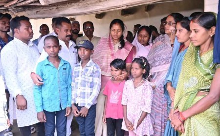 भैयाथान दौरे पर मंत्री श्रीमती लक्ष्मी राजवाड़े ने शोकाकुल परिवारों को लगाया दिलासा, मसिरा ग्रामीणों की 20 साल पुरानी भूमि विवाद सुलझाने का दिया भरोसा