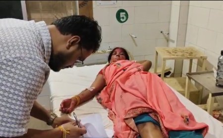 गणेश विसर्जन की रैली में कार का कहर: बच्चे की मौत, 8 घायल