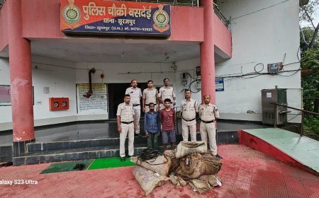 सोसायटी में सेंधमारी: चावल, तार और नकदी चुराने वाले दो चोर बसदेई पुलिस की गिरफ्त में