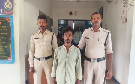 मोटरसाइकिल चोर को पुलिस ने दबोचा, 50 हजार की हीरो होंडा पैशन प्रो बरामद