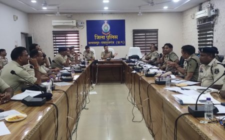 पुलिस अधीक्षक ने क्राईम मीटिंग की दों टूक: पुराने केस जल्द निपटाओ,नशा-क्राइम पर कसेगी नकेल; 1 अक्टूबर से 'नो हेलमेट-नो पेट्रोल'