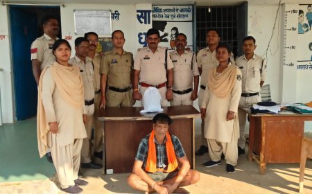 पुलिस की नशे पर लगातार प्रहार, करीब 60 हजार का गांजा बरामद, एक गिरफ्तार
