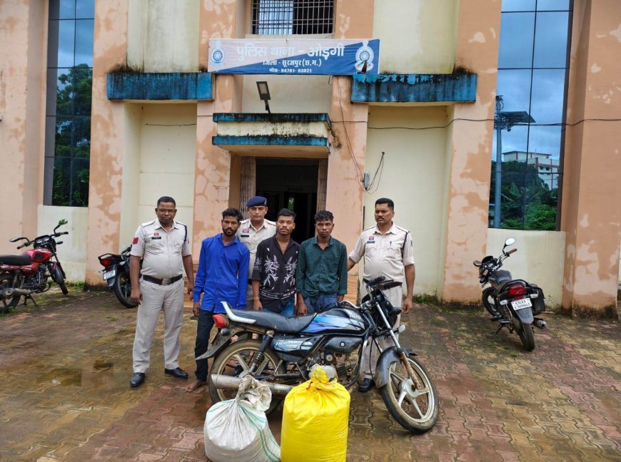 पुलिस की कार्रवाई: चोरी के 3 मामलों का पर्दाफाश, नाबालिग समेत 4 दबोचे