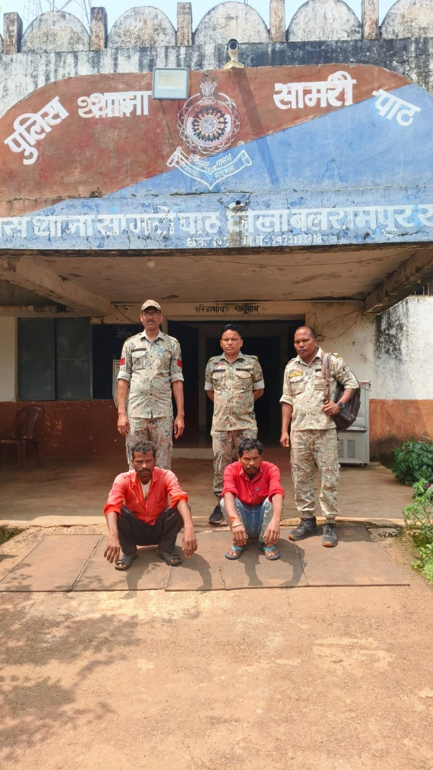 पुलिस की  कार्रवाई: गौ तस्करों को दबोचा, 6 गायों को बचाया, जेल भेजे गए आरोपी