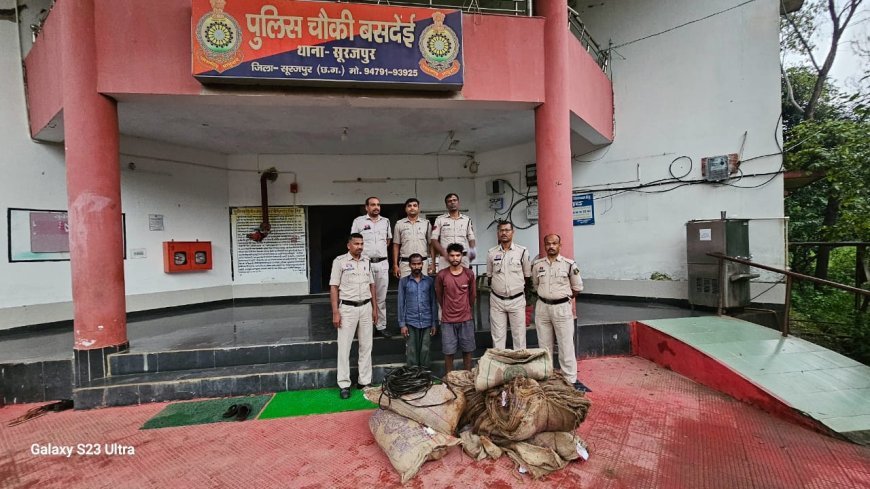 सोसायटी में सेंधमारी: चावल, तार और नकदी चुराने वाले दो चोर बसदेई पुलिस की गिरफ्त में