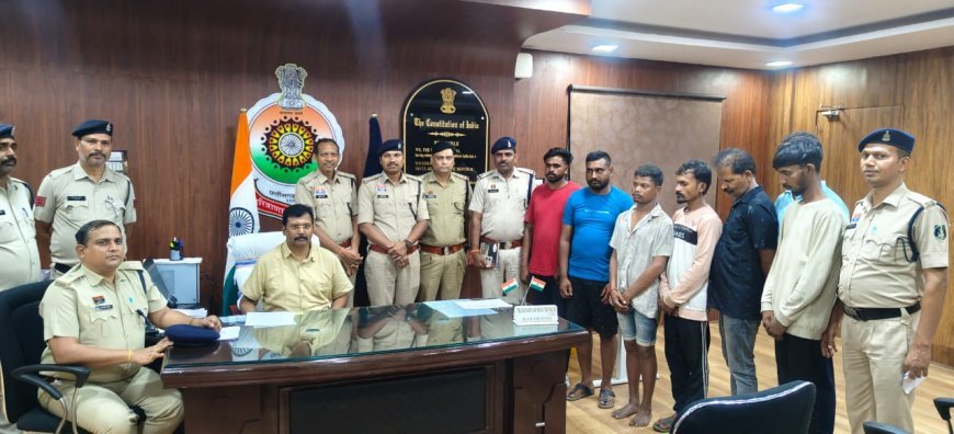 पीडीएस राशन चोरी का सनसनीखेज खुलासा, 7 शातिर चोर गिरफ्तार, 2 लाख का माल बरामद