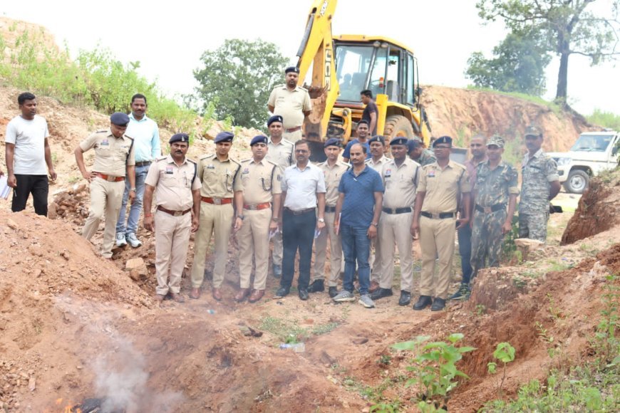 पुलिस की बड़ी कार्रवाई: 135 किलो गांजा सहित नशीली दवाएं नष्ट, NDPS के 26 मामलों का हुआ निपटारा