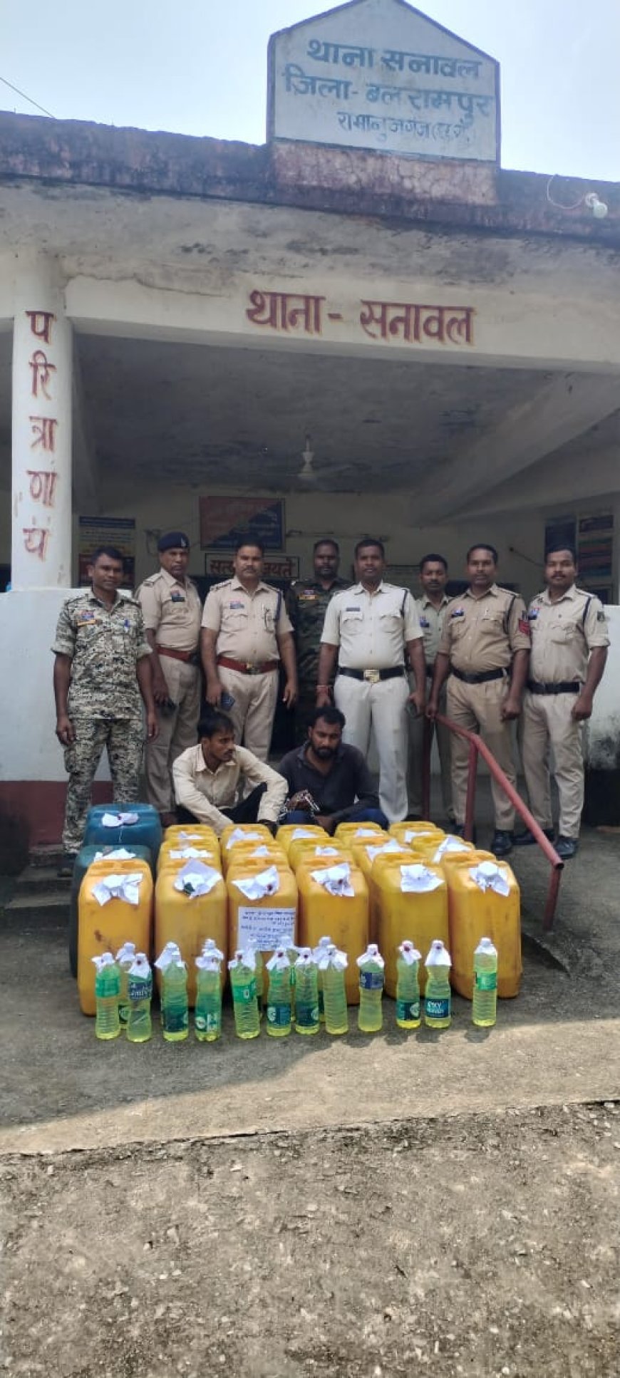 यूपी से डीजल तस्करी का भंडाफोड़, दो आरोपी गिरफ्तार, 540 लीटर डीजल जब्त