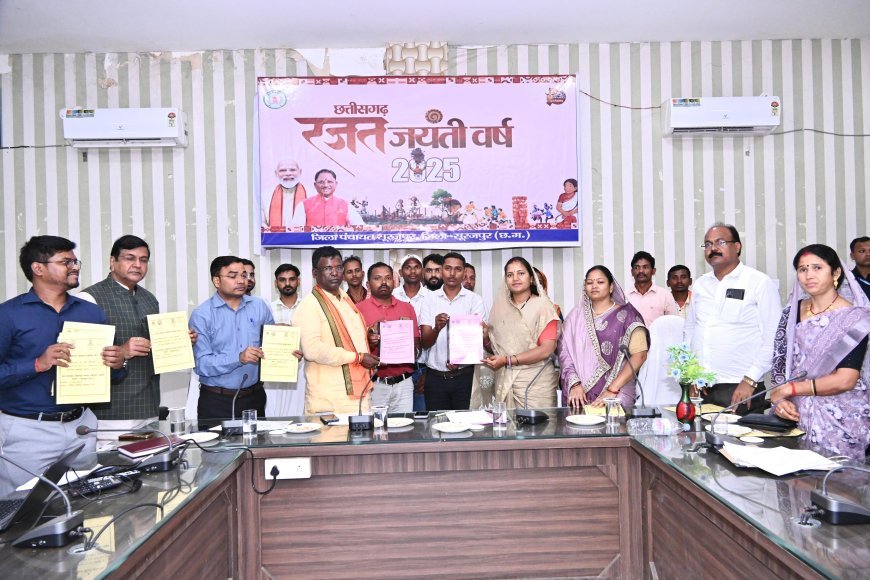 173 ग्राम पंचायतों में अटल सेवा केंद्र के लिए सरपंच-VLE के बीच MoU, गांवों में घर बैठे मिलेंगी बैंकिंग से प्रमाण-पत्र तक सुविधाएं