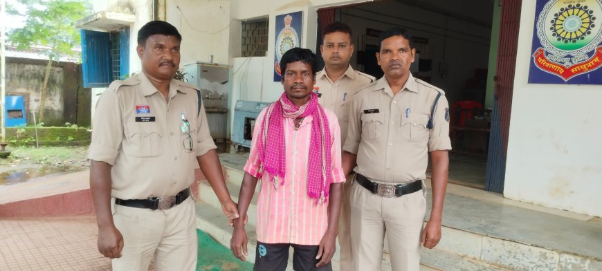 पत्नी की टांगी से बेरहमी से हत्या:आरोपी पति गिरफ्तार, घटना में प्रयुक्त हथियार जब्त