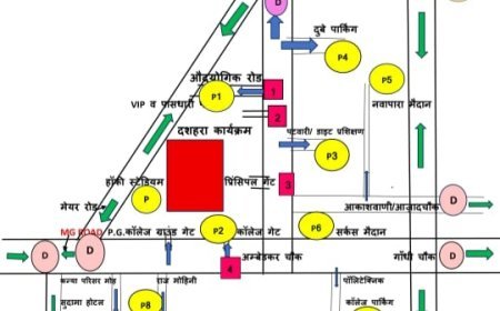 दशहरा पर ट्रैफिक का 'नो टेंशन' प्लान: पुलिस ने जारी की एडवाइजरी, भारी वाहनों पर रोक, 10 पार्किंग जोन तैयार